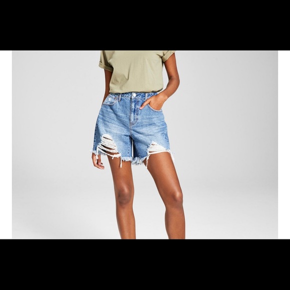 AND NOW THIS Pants - AND NOW THIS 90’s boyfriend short